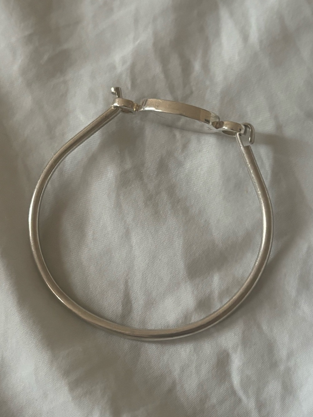 Vintage Inital 925 Silver Bracelet - Picture 2 of 5